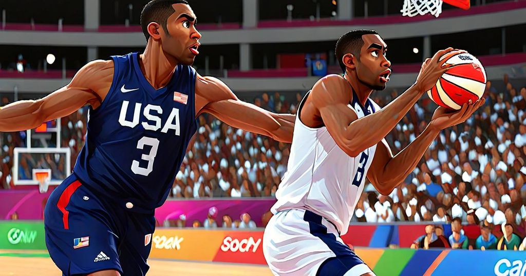 The Battle for Basketball Gold: Team USA faces France in Olympic Showdown