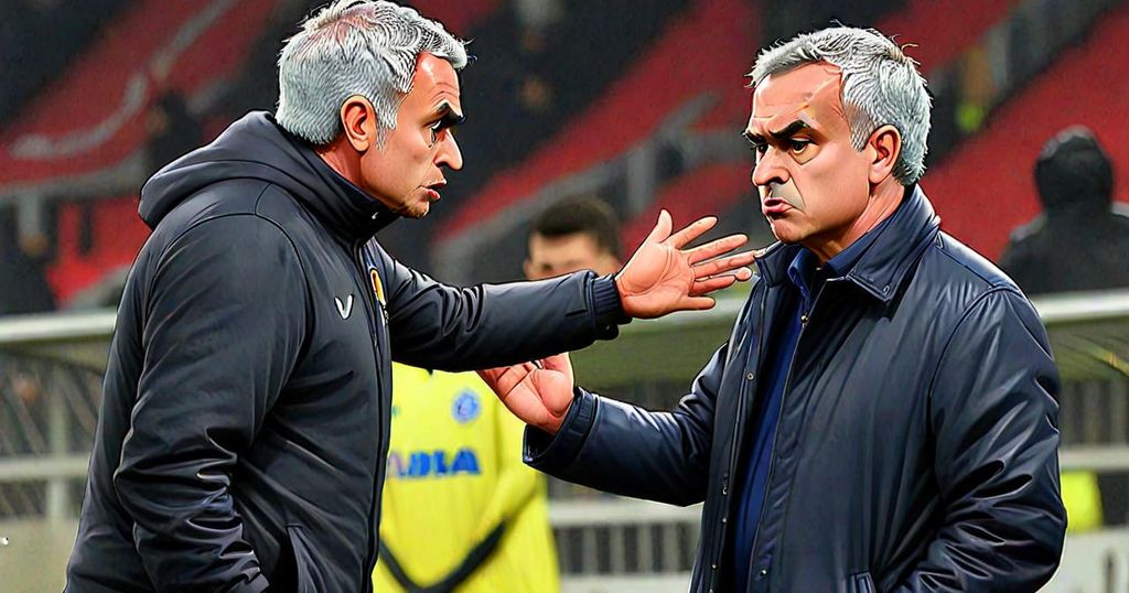 Mourinho Displeased with Referee Decision Following Fenerbahçe’s Defeat to Lille