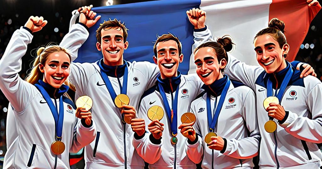 Celebrating France’s Success in Team Sports at the Olympics