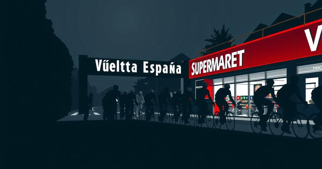 Vuelta a España Kicks Off Unusually from Supermarket